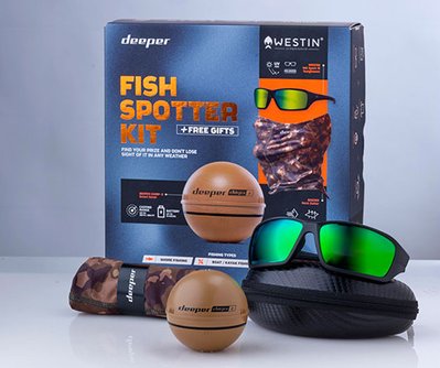 Подарунковий набір Ехолот Deeper Smart Sonar CHIRP+ 2.0, Fish Spotter Kit 2023 ITGAM1483 фото