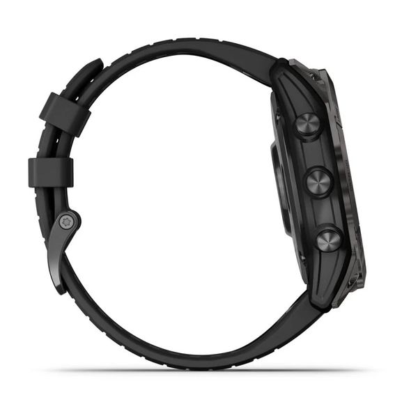 Смарт-годинник Garmin fenix 7X Pro Solar Edition сірий з чорним ремінцем 010-02778-01 фото