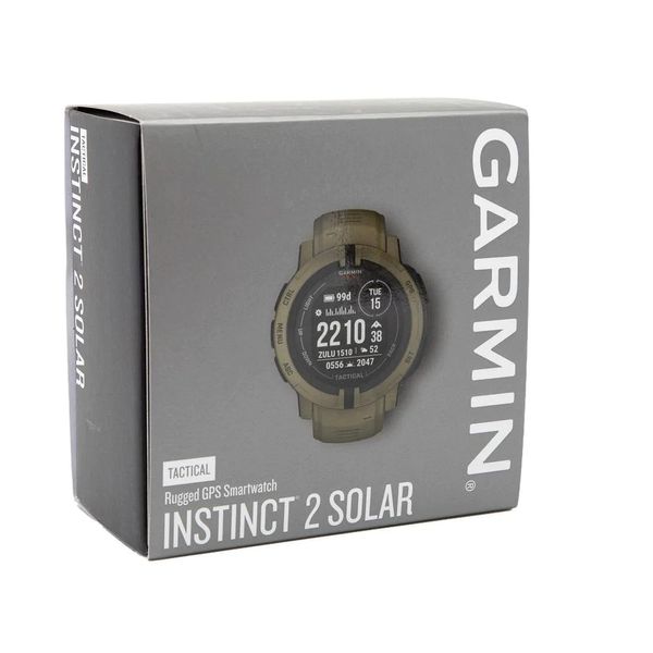 Смарт-часы Garmin Instinct 2 Solar Tactical Edition койот 010-02627-04 фото