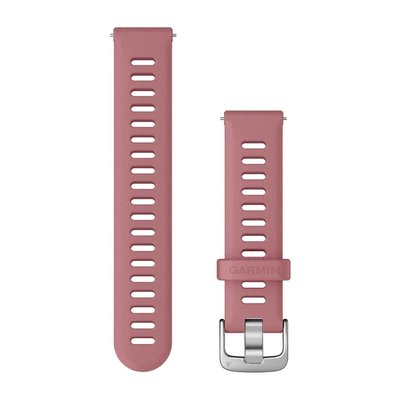 Швидкозмінні ремінці для смарт-годинника Garmin 18 мм силіконові Light Pink 010-11251-3H фото