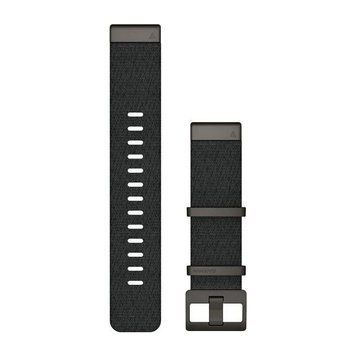 Ремінці для годинника Garmin QuickFit 22 нейлонові жаккардового плетіння, чорні 010-12738-03 фото