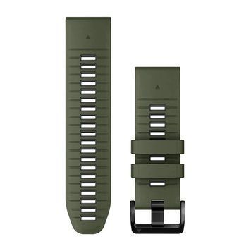 Ремінці для годинника Garmin QuickFit 26 силіконові, мохові/графітові 010-13281-07 фото