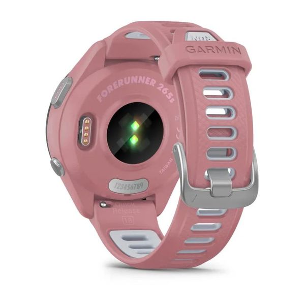 Смарт-годинник Garmin Forerunner 265s з рожевим/сірим силіконовим ремінцем 010-02810-15 фото