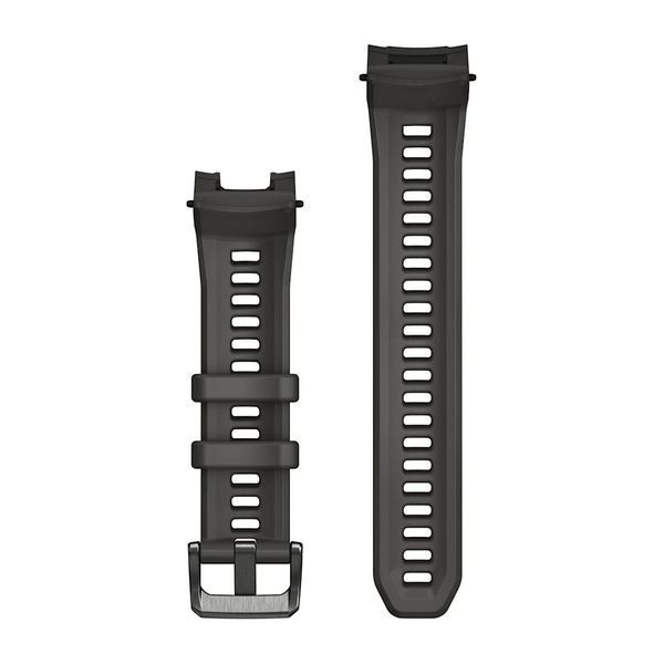 Сменные ремешки для смарт-часов Garmin Instinct 3 &ndash; 45 мм/Instinct Crossover AMOLED (22 мм) силиконовые, угольный 010-13395-10 фото