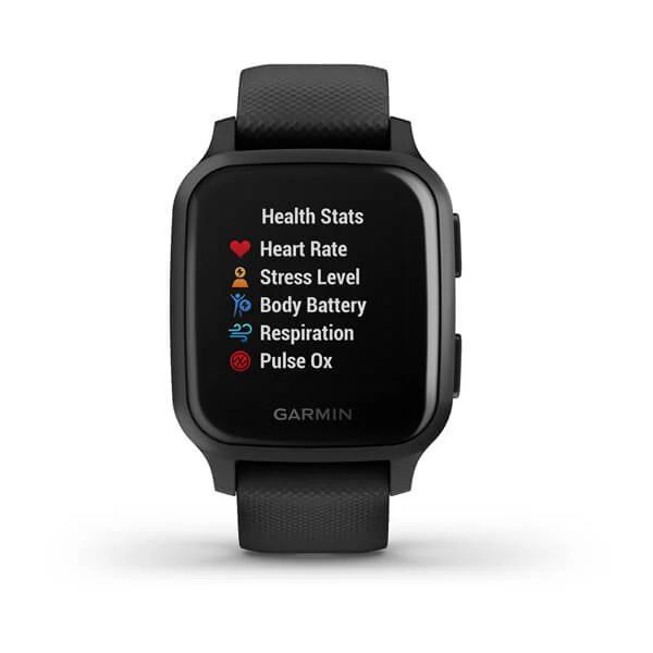 Смарт-годинник Garmin Venu Sq Music Edition чорний з сірим безелем 010-02426-10 фото