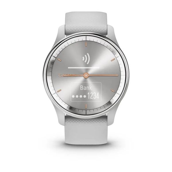 Смарт-часы Garmin vivomove Trend серый / серебристый 010-02665-03 фото