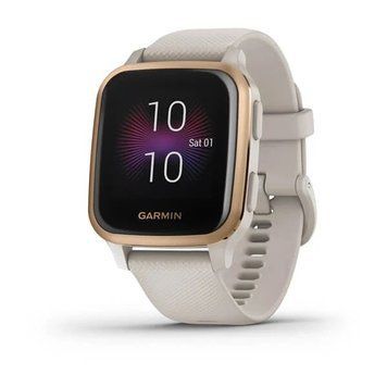Смарт-годинник Garmin Venu Sq Music Edition світло-пісочний з рожево-золотистим безелем 010-02426-11 фото