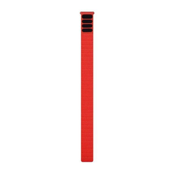 Ремешок для смарт-часов Garmin UltraFit 22 нейлоновый Flame red 010-13306-12 фото