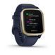 Смарт-часы Garmin Venu Sq Music Edition темно-синие со светло-золотистым безелем 010-02426-12 фото 3