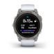 Смарт-годинник Garmin epix Pro (Gen 2) Sapphire Edition (47мм) титановий з білим ремінцем 010-02803-21 фото 8