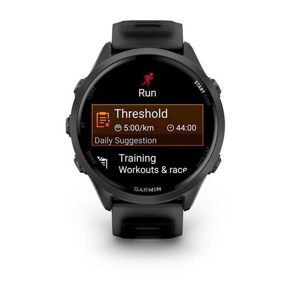 Смарт-часы Garmin Forerunner 570 (47 мм) грифельно-серый алюминий/черный 010-02971-00 фото