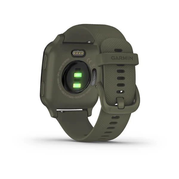 Смарт-часы Garmin Venu Sq Music Edition темно-зеленые с серым безелем 010-02426-13 фото