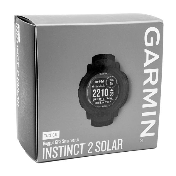 Смарт-годинник Garmin Instinct 2 Solar Tactical Edition чорний 010-02627-03 фото