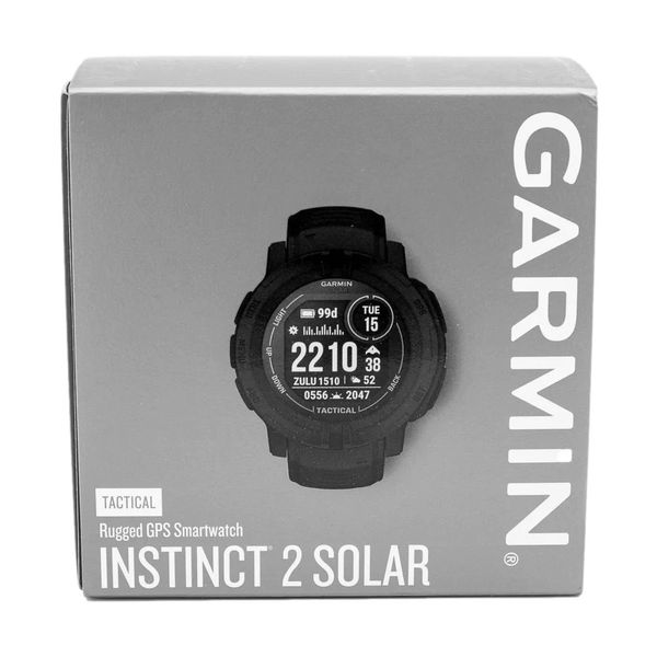 Смарт-часы Garmin Instinct 2 Solar Tactical Edition черные 010-02627-03 фото