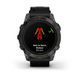 Смарт-годинник Garmin epix Pro (Gen 2) Sapphire Edition (47мм) титановий DLC сірий з чорним шкіряним ремінцем 010-02803-30 фото 10