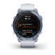 Смарт-часы Garmin fenix 7 Sapphire Solar титановые DLC минерально-синие с белым ремешком 010-02540-25 фото 2