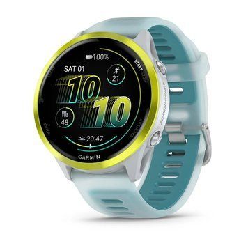 Смарт-годинник Garmin Forerunner 570 (47 мм) яскраво-жовтий алюміній білий/бірюза 010-02971-01 фото