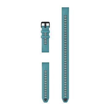 Ремешки для часов Garmin QuickFit 20 силиконовые бирюзовые (из 3 частей, для дайвинга) 010-14412-00 фото