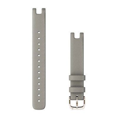 Ремінці для смарт-годинника Garmin 14 мм з італійської шкіри Braloba grey 010-13068-A7 фото
