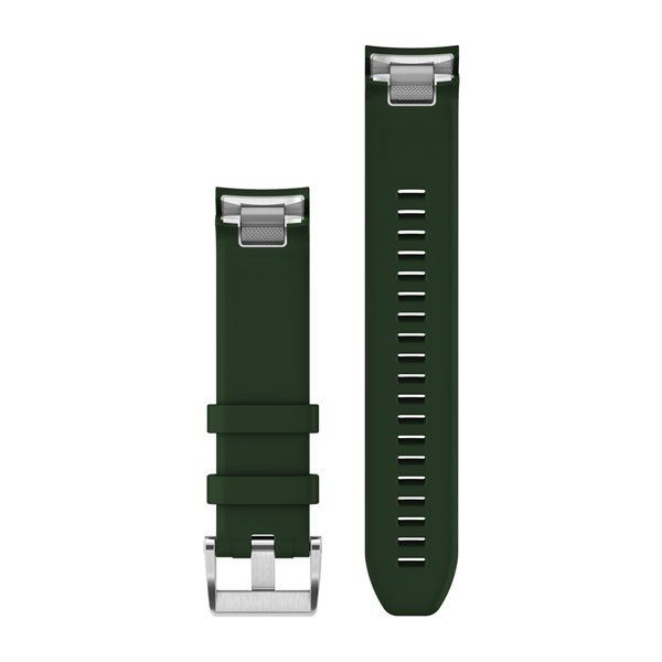 Ремінці для смарт-годинника Garmin QuickFit 22 силіконові Pine green 010-13008-01 фото