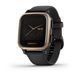 Смарт-годинник Garmin Venu Sq Music Edition чорний з рожево-золотистим безелем 010-02426-05 фото 1
