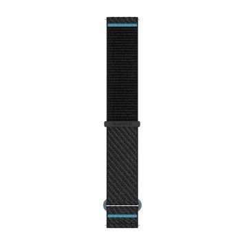 Быстросменные ремешки Garmin ComfortFit тканевые (20 мм) черные/голубые 010-13900-00 фото
