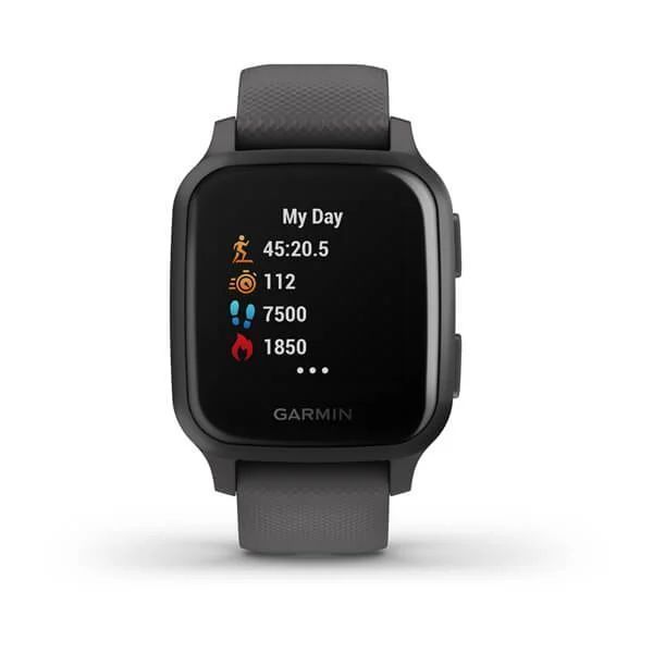 Смарт-часы Garmin Venu Sq с серыми ремешком и безелем 010-02427-10 фото