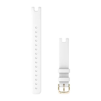Ремешки для смарт-часов Garmin 14 мм с итальянской кожи White (большие) 010-13068-A6 фото