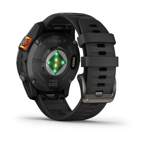 Смарт-часы Garmin fenix 7 Pro Solar Edition серые с черным ремешком 010-02777-01 фото