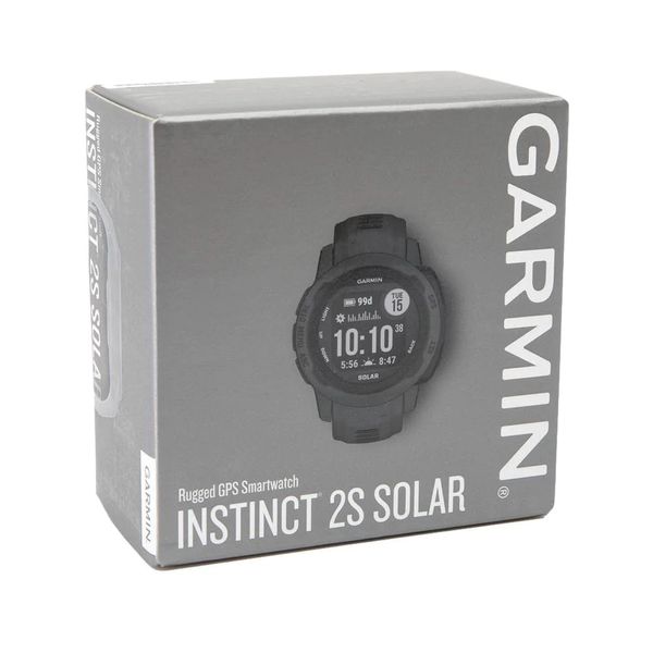 Смарт-годинник Garmin Instinct 2S Solar графіт 010-02564-00 фото