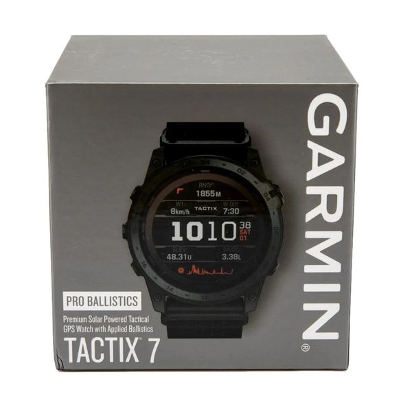 Смарт-часы Garmin tactix 7 Pro Ballistic Solar с нейлоновым ремешком 010-02704-21 фото