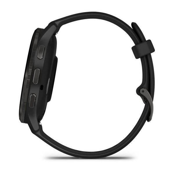 Смарт-годинник Garmin Venu 3 чорний / грифельний із силіконовим ремінцем 010-02784-01 фото