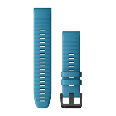 Ремінці для смарт-годинника Garmin QuickFit 22 силіконові Cirrius Blue 010-12863-20 фото