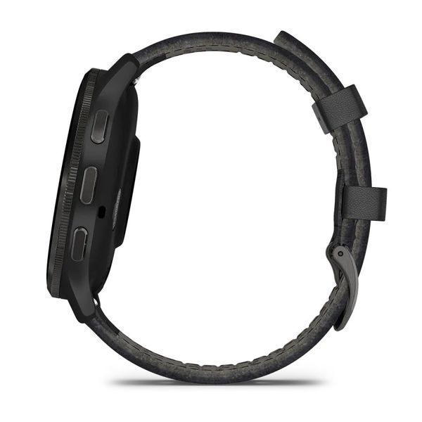 Смарт-годинник Garmin Venu 3 чорний / грифельний зі шкіряним ремінцем 010-02784-52 фото