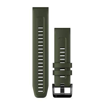 Ремінці для годинника Garmin QuickFit 22 силіконові мохові 010-13111-03 фото