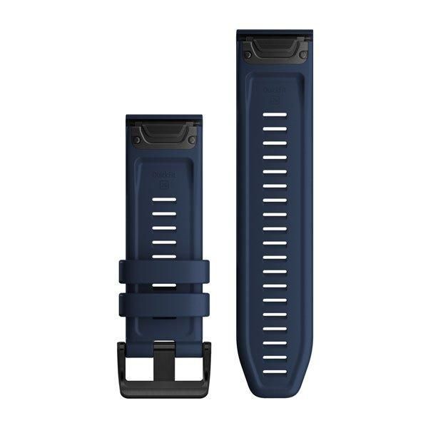 Ремешки для часов Garmin QuickFit 26 силиконовые цвета капитанский синий 010-12864-22 фото