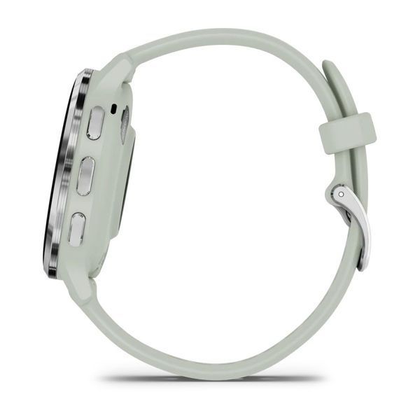Смарт-годинник Garmin Venu 3s сірий / сріблястий із силіконовим ремінцем 010-02785-01 фото