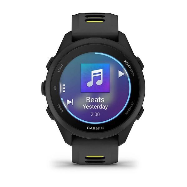 Смарт-годинник Garmin Forerunner 170 Music чорний / яскраво-жовтий 010-03920-10 фото