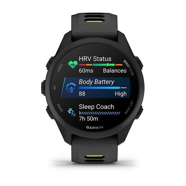Смарт-годинник Garmin Forerunner 170 Music чорний / яскраво-жовтий 010-03920-10 фото