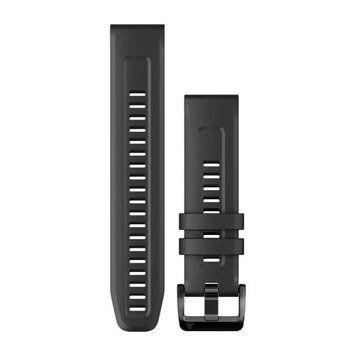 Ремінці для годинника Garmin QuickFit 22 силіконові чорні 010-13111-00 фото