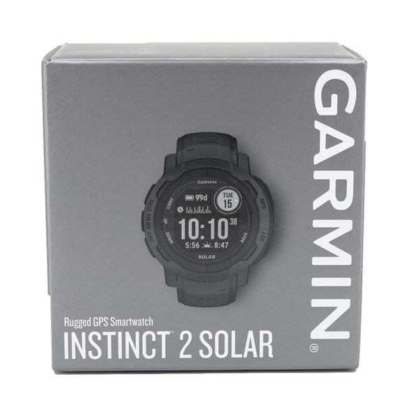 Смарт-годинник Garmin Instinct 2 Solar графіт 010-02627-00 фото