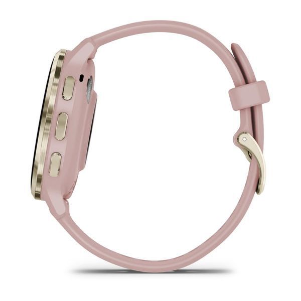 Смарт-часы Garmin Venu 3s розовый / золотистый с силиконовым ремешком 010-02785-03 фото