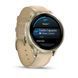 Смарт-часы Garmin Venu 4 (41 мм) лунное золото с силиконовым ремешком цвета слоновой кости и песочным кожаным 010-03013-03 фото 4