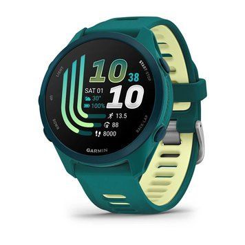 Смарт-годинник Garmin Forerunner 170 Music блакитно-зелений / цитрон 010-03920-12 фото