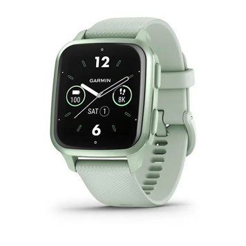 Смарт-годинник Garmin Venu Sq 2 ментоловий / металік 010-02701-12 фото