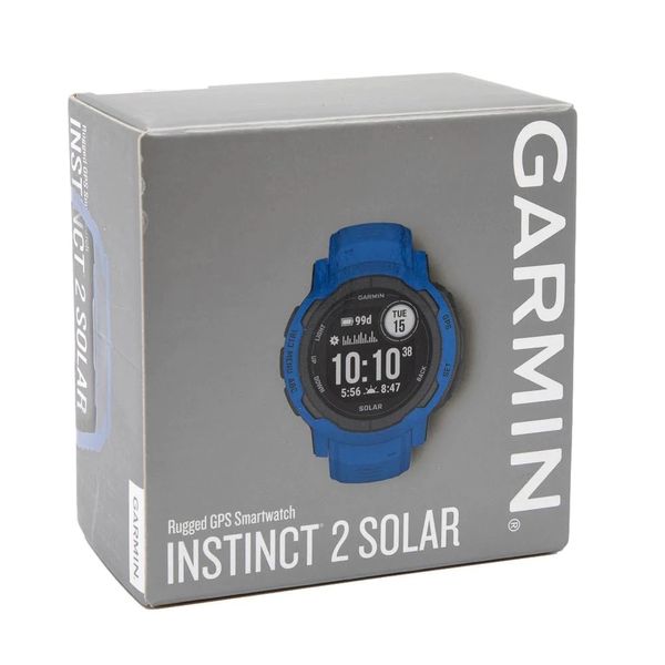 Смарт-годинник Garmin Instinct 2 Solar синій 010-02627-06 фото