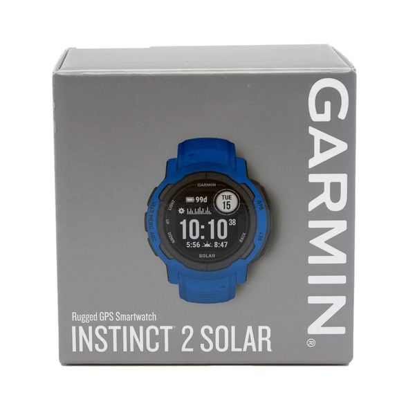 Смарт-годинник Garmin Instinct 2 Solar синій 010-02627-06 фото