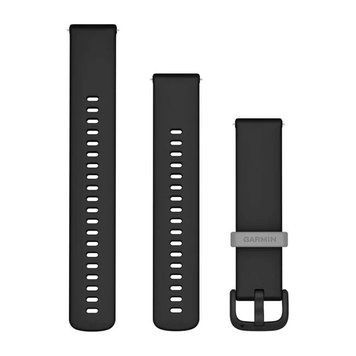 Быстросменные ремешки Garmin силиконовые (20 мм) черные 010-12932-30 фото