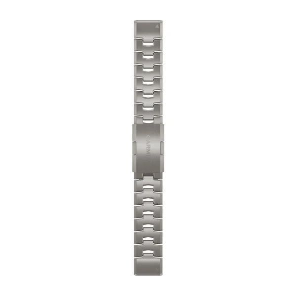 Ремінці для смарт-годинника Garmin QuickFit 22 титанові вентильовані Silver 010-12863-08 фото
