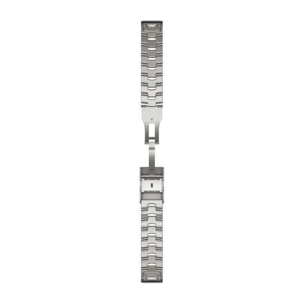 Ремінці для смарт-годинника Garmin QuickFit 22 титанові вентильовані Silver 010-12863-08 фото
